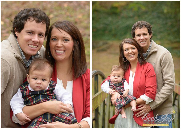 outdoor family portraits in greenville sc